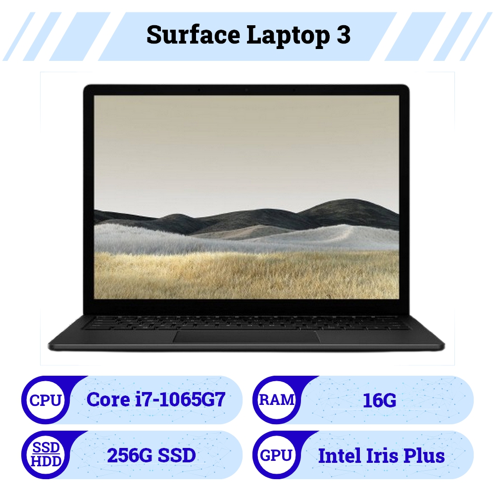 Surface Laptop 3 (black-i7-16-256)