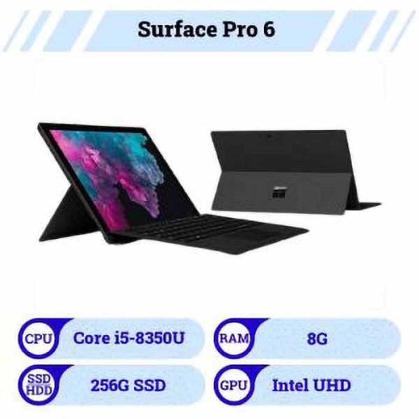 تبلت ویندوزی استوک مایکروسافت| Surface Pro 6 پردازنده i5 رم 8