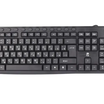 کیبورد باسیم P_net kb1600