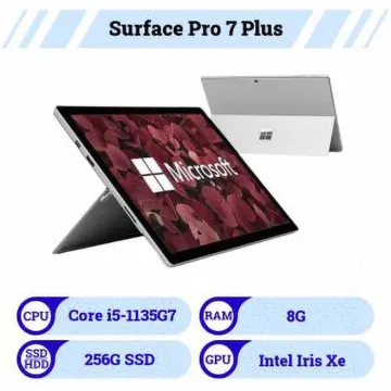 تبلت ویندوزی استوک مایکروسافت| Surface pro 7 plus پردازنده i5