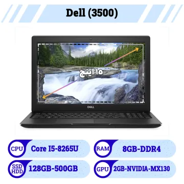 لپ تاپ 15 اینچ استوک دل|Laptop Dell پردازنده core i5 نسل 8 رم 8 حافظه 125G SSD 500G HDD  گرافیک 2G