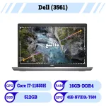 dell3561 15inch i7-11850h( 16g ddr4 512G 4g nvidia t600)gray